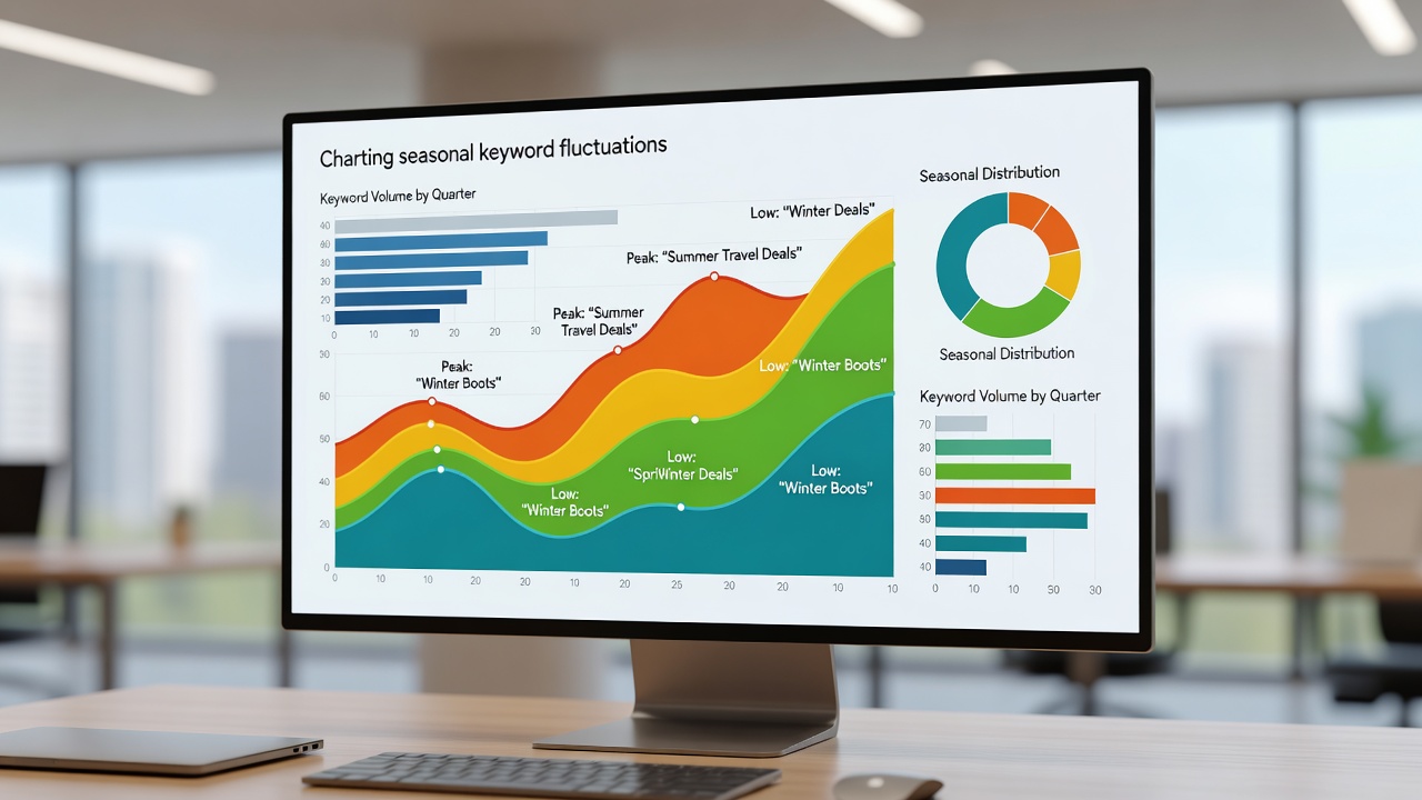 Charting Seasonal Keyword Fluctuations Through Integrated Visualization Layers in Performance Dashboards