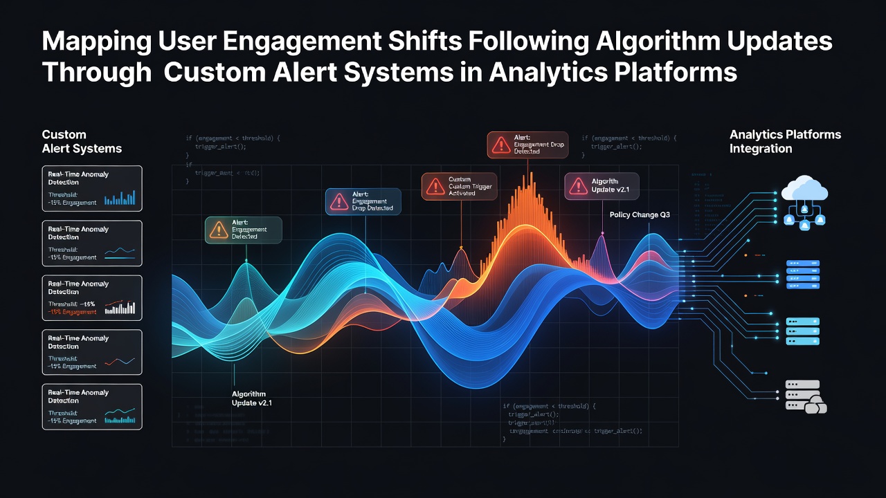 Mapping User Engagement Shifts Following Algorithm Updates Through Custom Alert Systems in Analytics Platforms